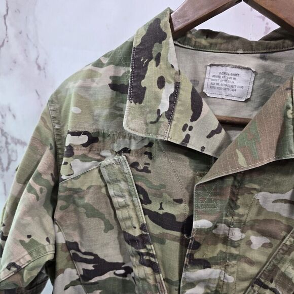 Army Camo Jacket XS Short Multicam Digital Top Shirt Army Military Fatigue - Picture 2 of 10